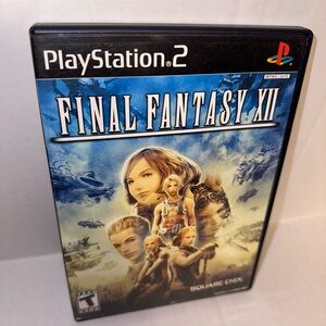Final Fantasy XII (Sony PlayStation 2, 2006) PS2 Game Complete
